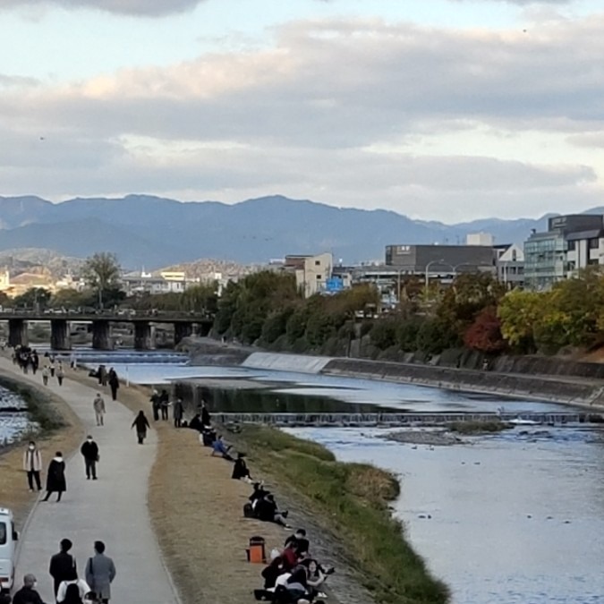 京都・・鴨川デート💕思い出す？