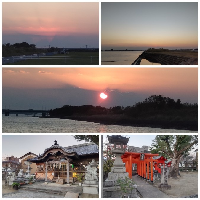 今日の朝陽🌅