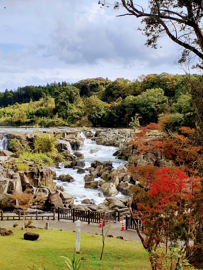 東洋のナイアガラ       曽木の滝