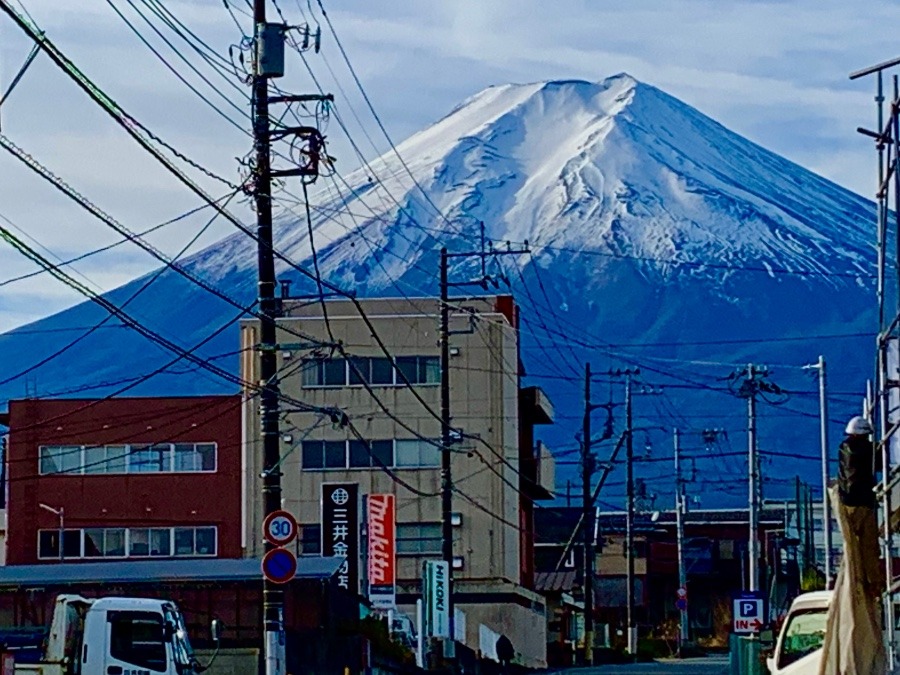 今日の富士山