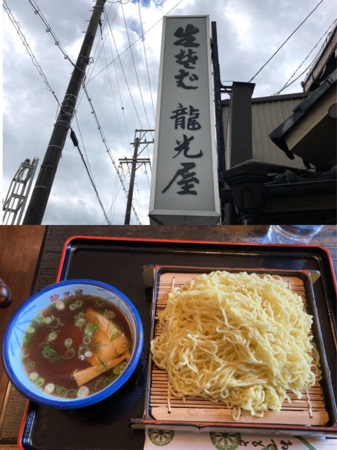 そば屋さんのつけ麺