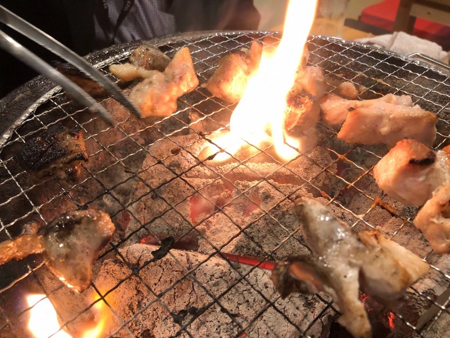 炭火焼き😋🍴👍