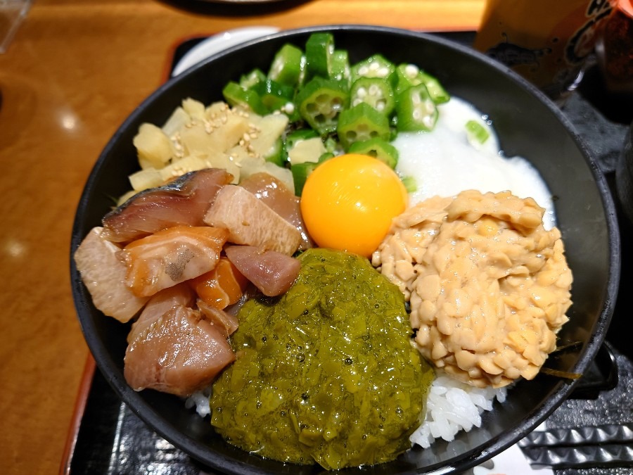 ネバネバ丼❗❗