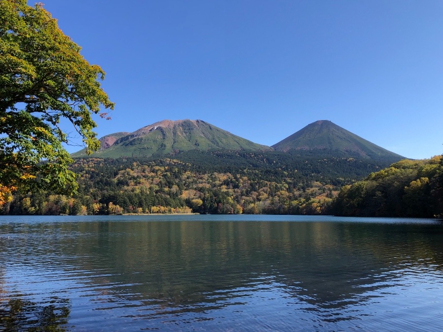 神秘の湖オンネトーです。