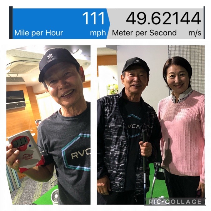 73歳❣️ゴルフで若返り⛳️