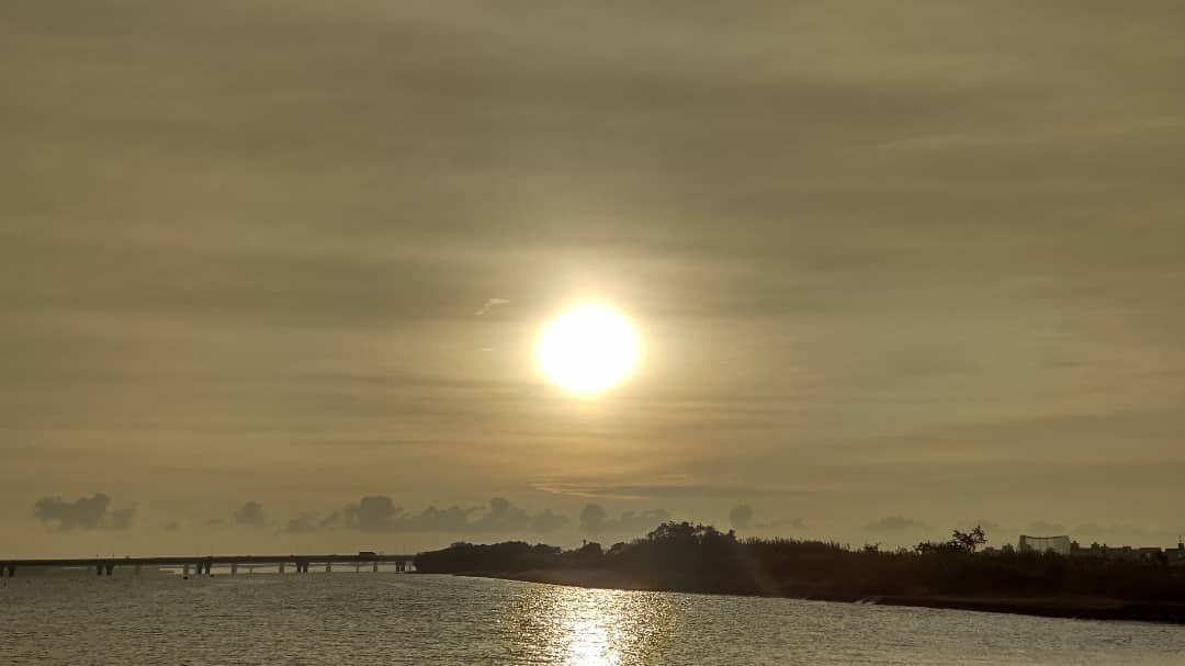 今日の朝陽🌅