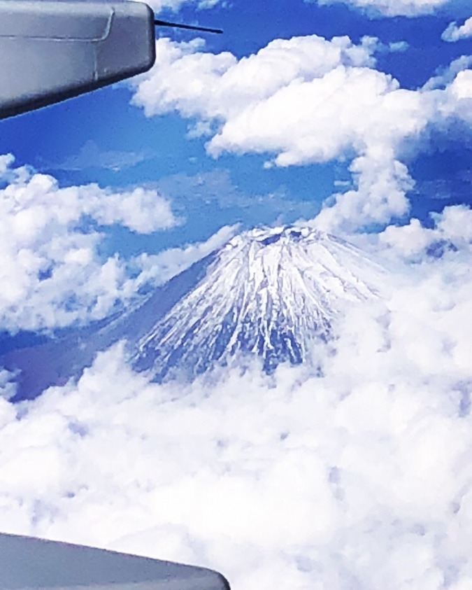 富士は日本一の山〜♪