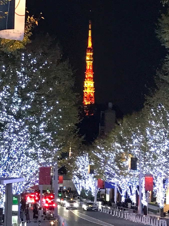 けやき坂のクリスマス