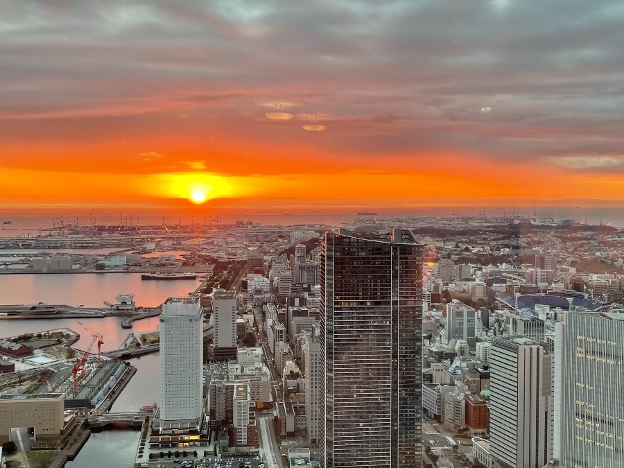 横浜の夜明け❗️日本の夜明け❗️