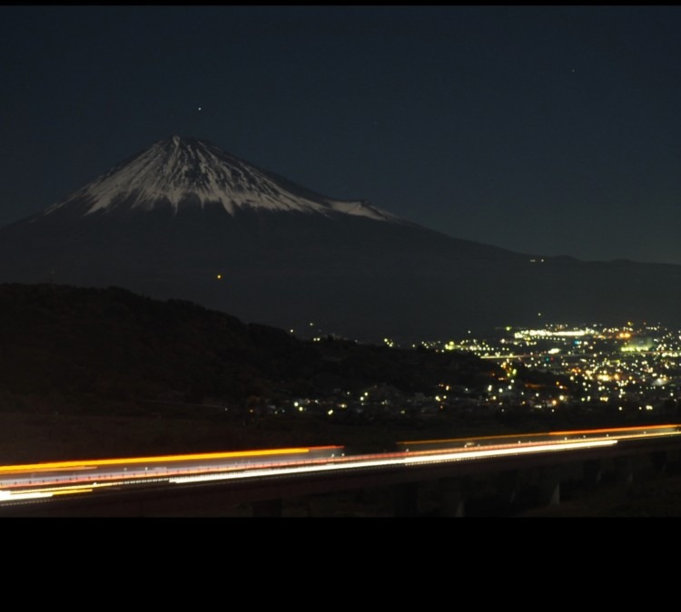 夜中の富士山