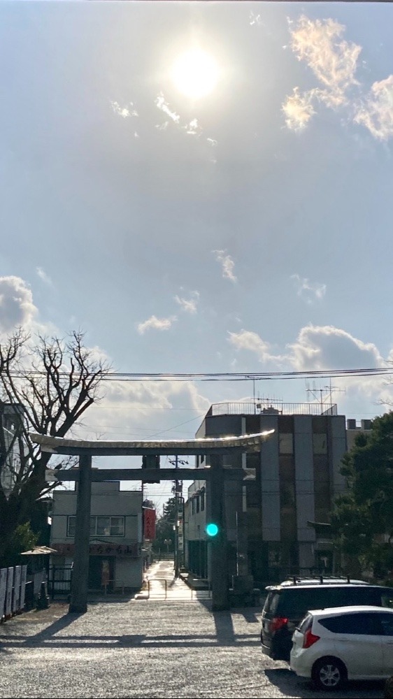 ⛩地元神社参拝✨