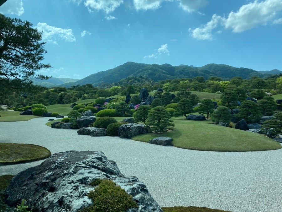 足立美術館　日本庭園