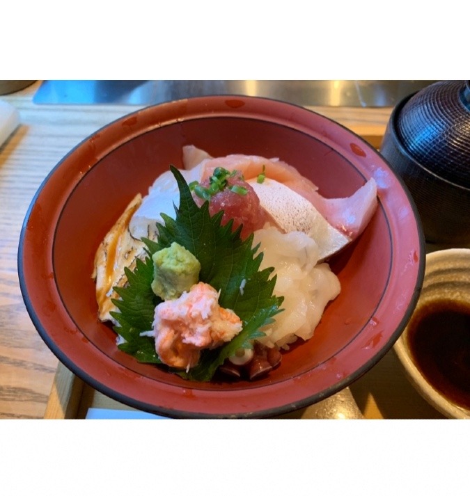 金沢に行った時食べた海鮮丼😍🐡✨
