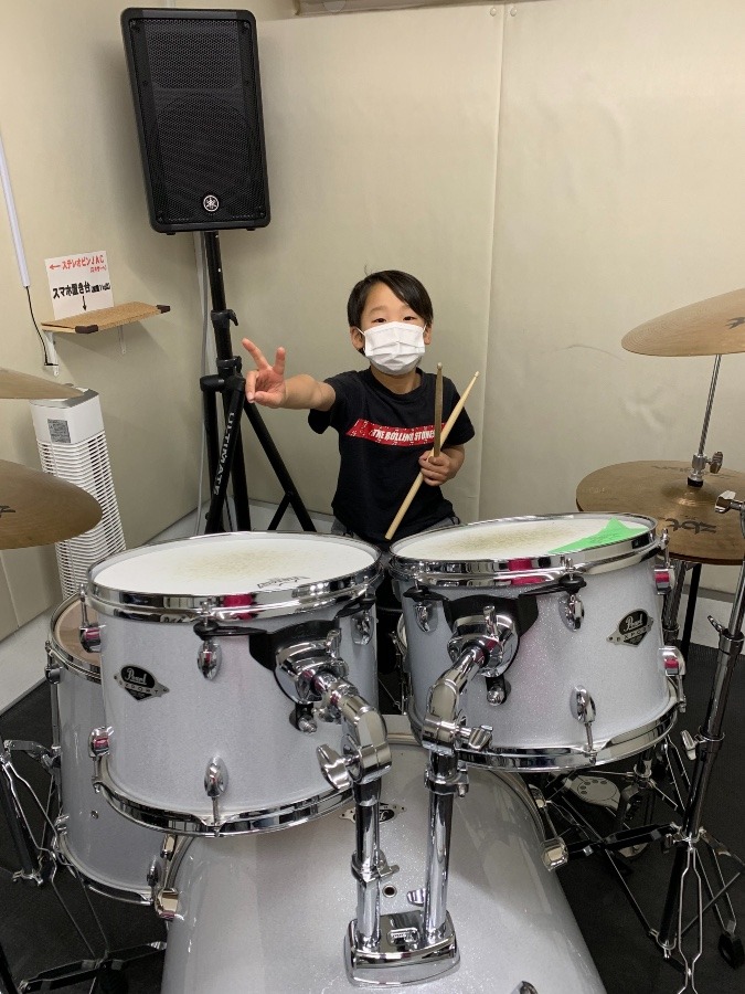 レッスン中の一枚😃🥁✨