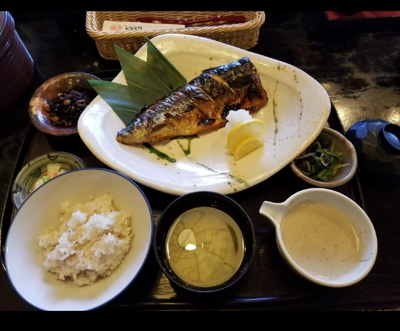 とろろ芋塩サバ定食★