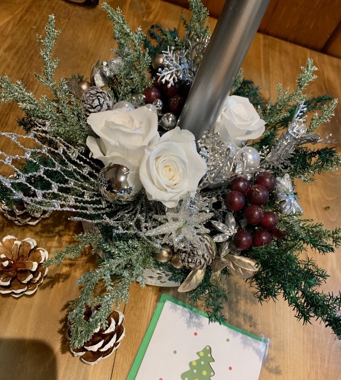 Angel christmas arrangement ♪