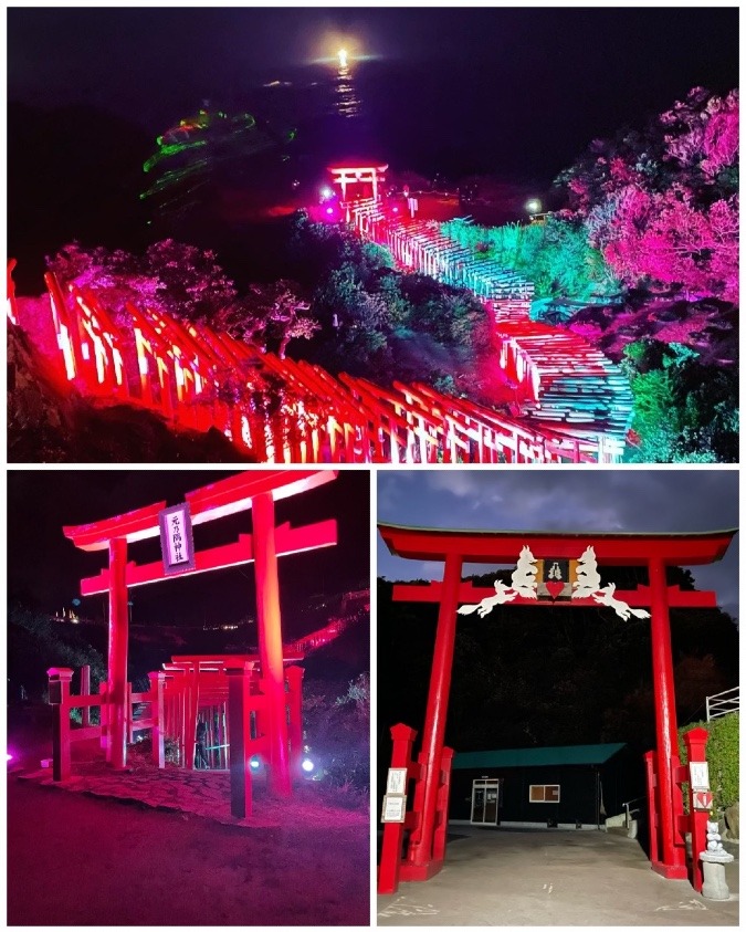 元乃隅神社ライトアップイベント