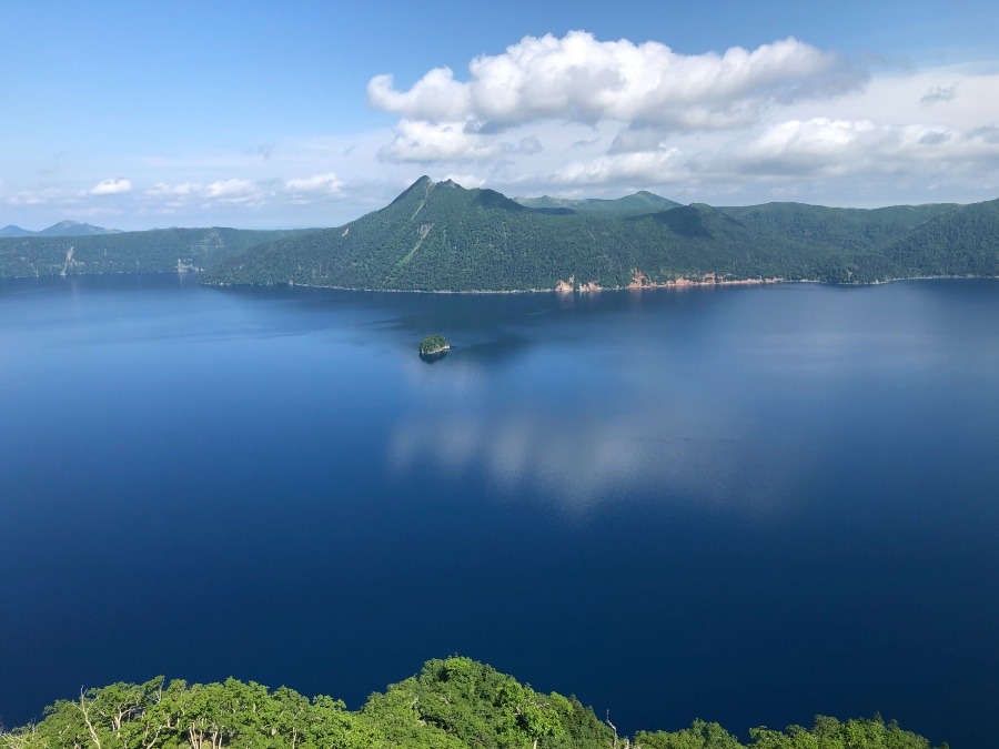 晴れの摩周湖