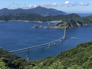 鹿児島県薩摩川内市　甑島　甑大橋　橋長1,533ｍ