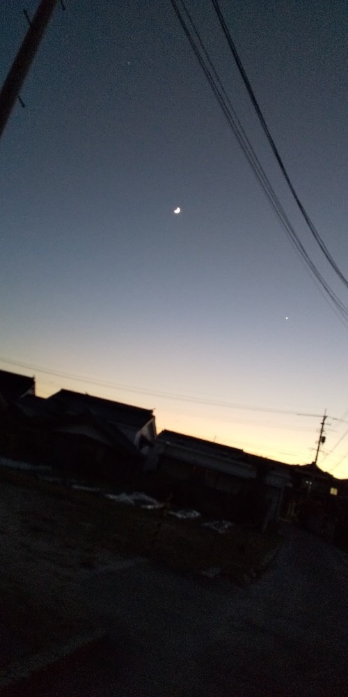 三日月🌛と星🌟