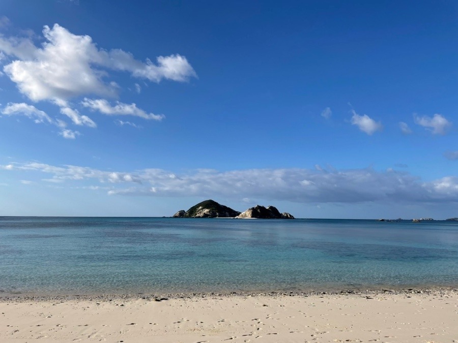 沖縄渡嘉敷島の海