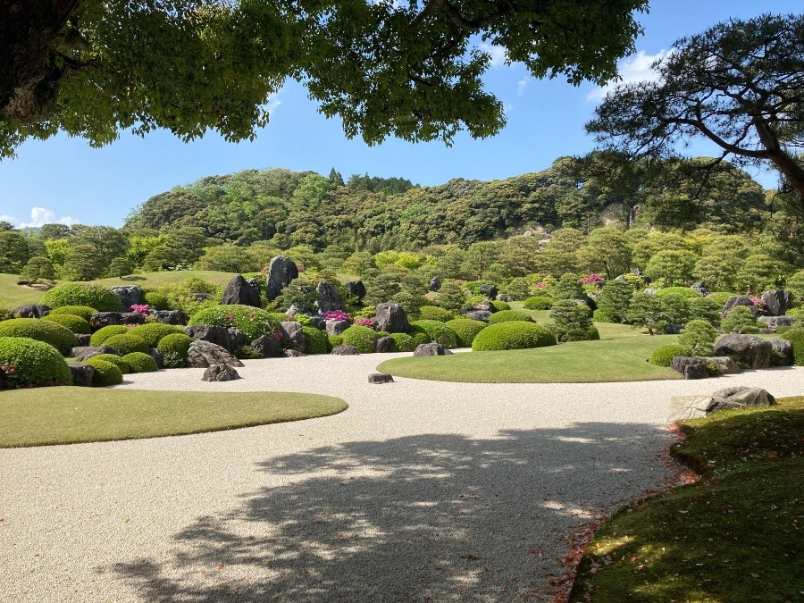 足立美術館　日本庭園