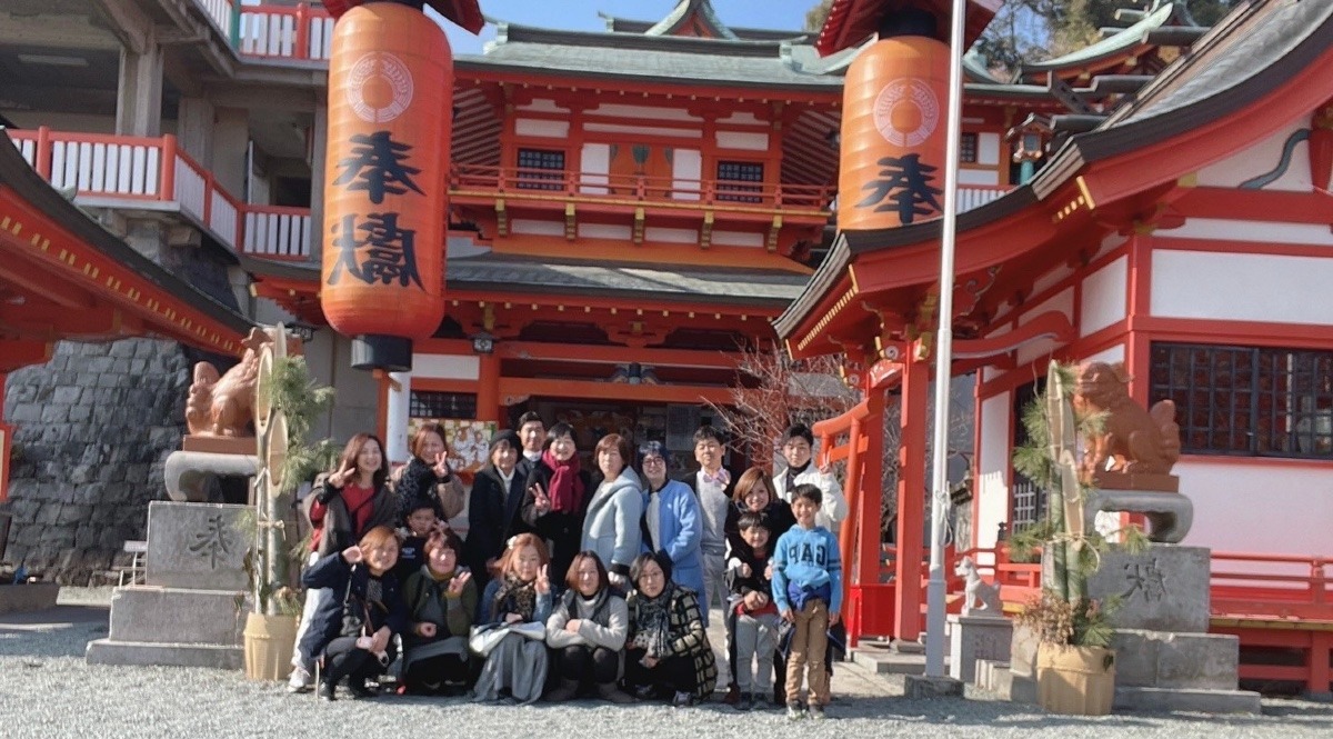 ⛩初祈願⛩熊本ʕ•ᴥ•ʔ