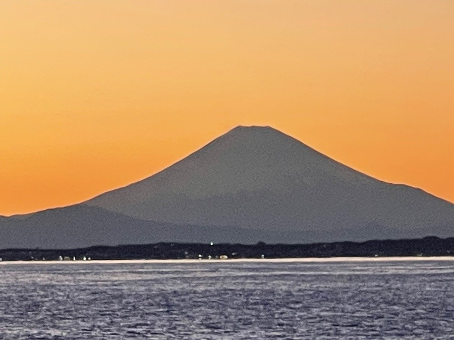 千葉で見た富士山