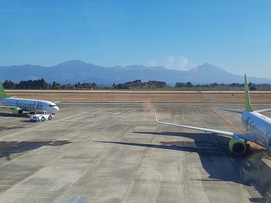 今日の鹿児島空港