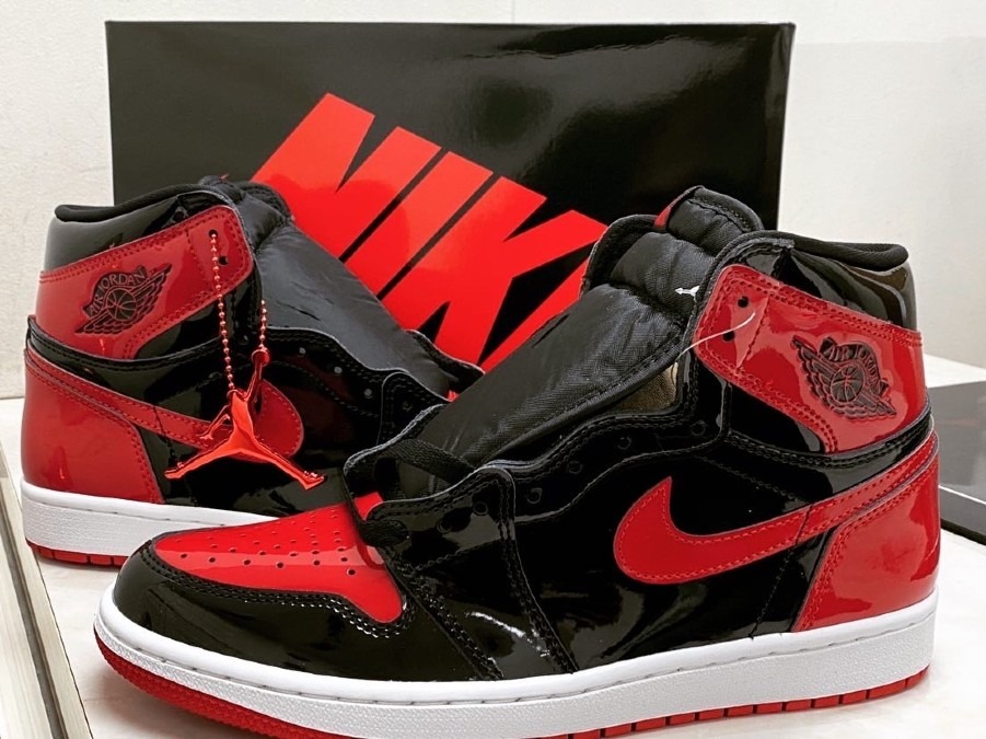 Nike Air Jordan 1 High OG “Patent Bred　(ナイキ エアジョーダン1 ハイ OG “パテント ブレッド”)