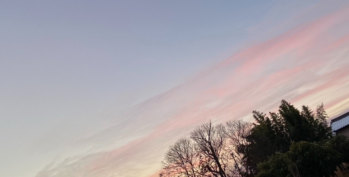 朝の空