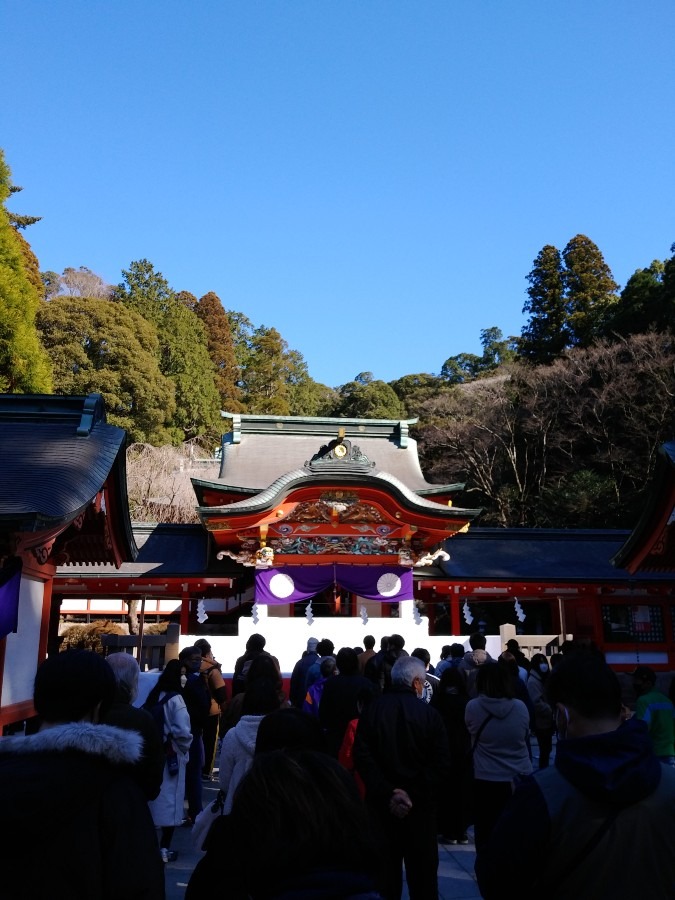 ⛩️初詣(^人^)⛩️