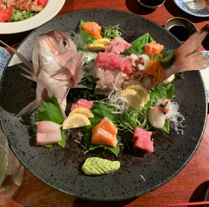 とても美味しいお刺身🐟🥩🍣✨