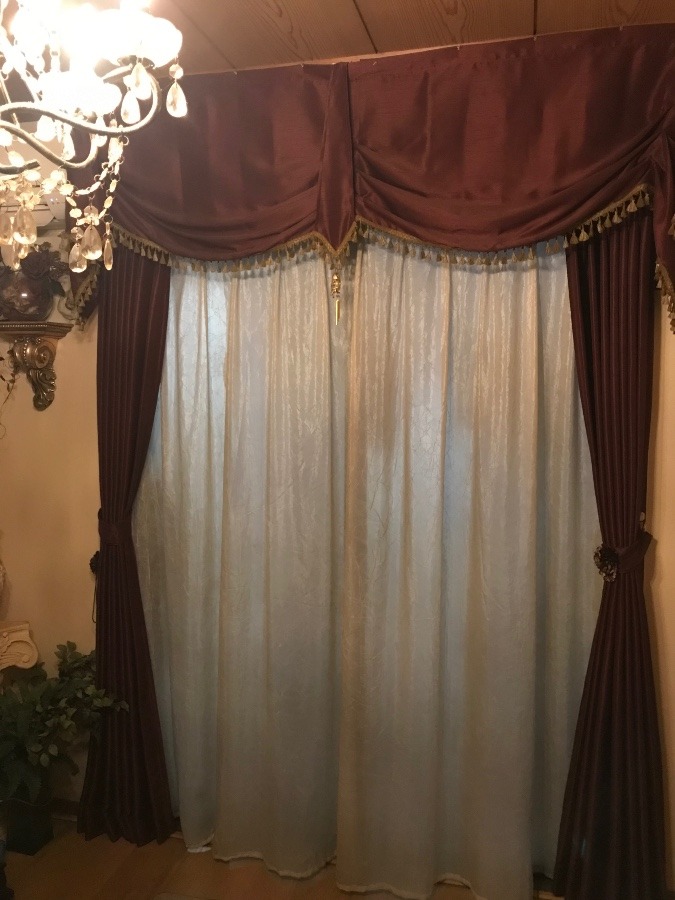 自作のカーテン