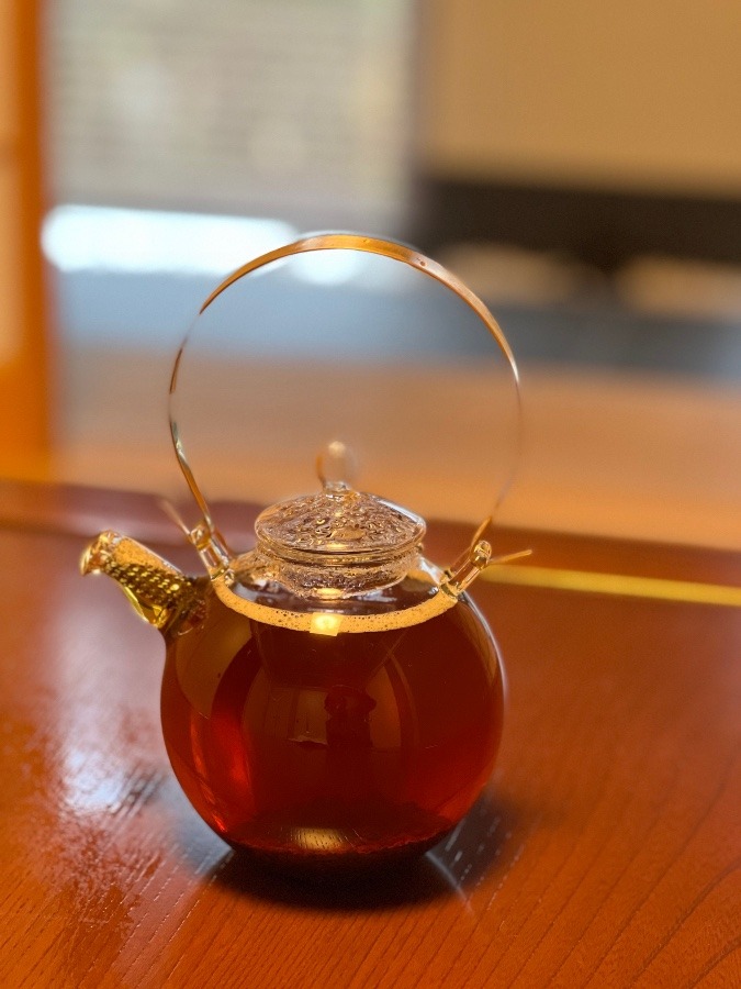 美しい紅茶ポット