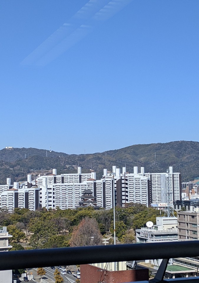 広島城・基町高層ビル