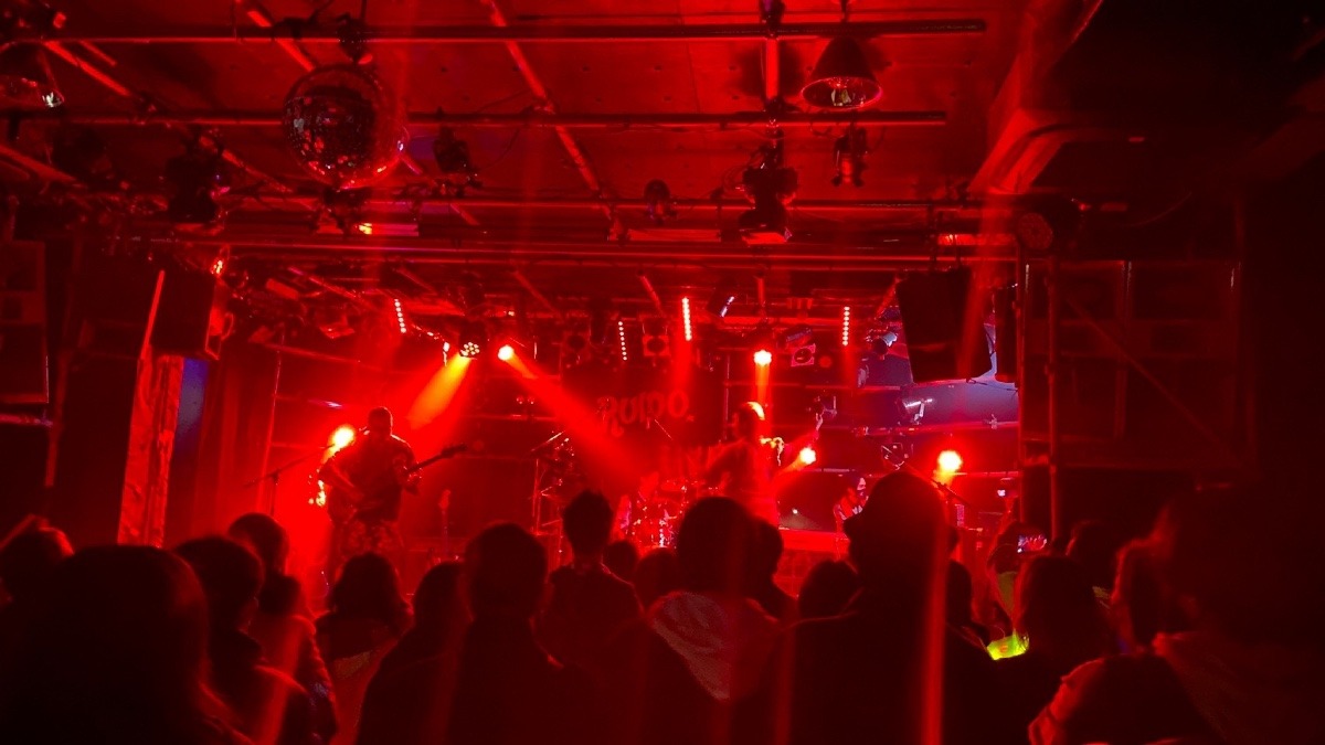 2月19日のライブの1コマ😍🎤✨