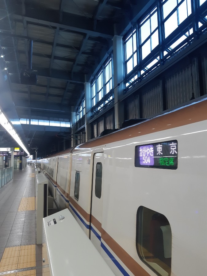 北陸新幹線初乗り！