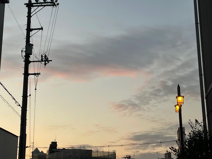 今日の広島の夕焼け🥰