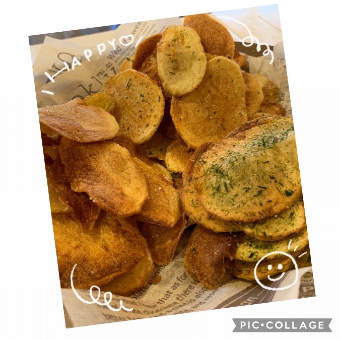 🥔 手作りポテトチップス