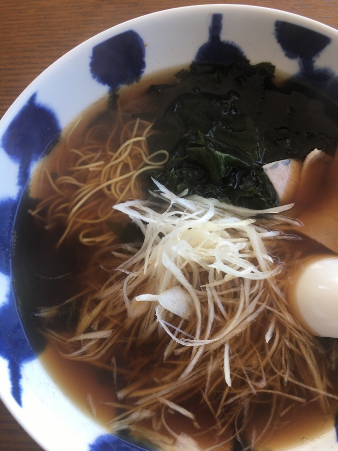 ノンオイルの自家製ラーメン