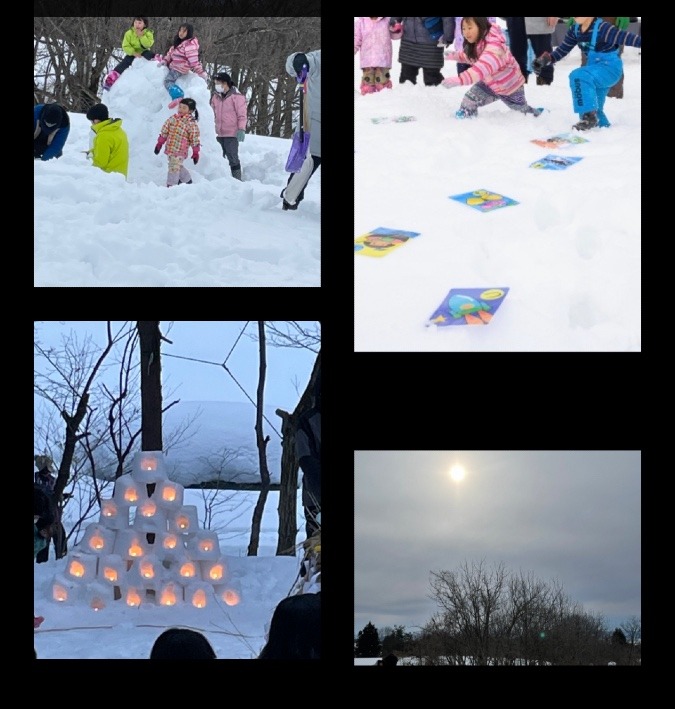 森の運動会【冬】