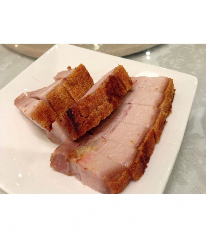 香港で食べた焼き豚カリカリ😍🥩✨
