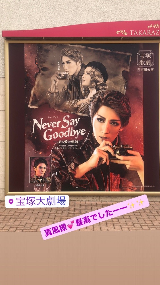 宝塚宙組公演『Never Say Goodbay』