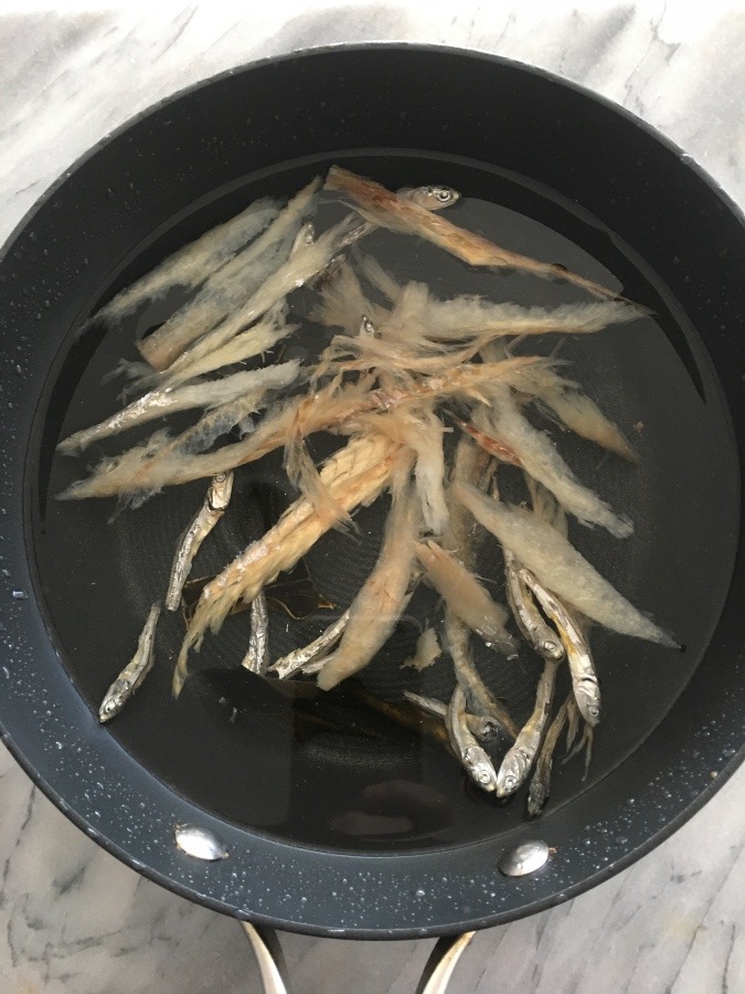 干し鱈のスープ