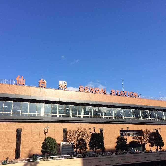 青空を見るとホッとします