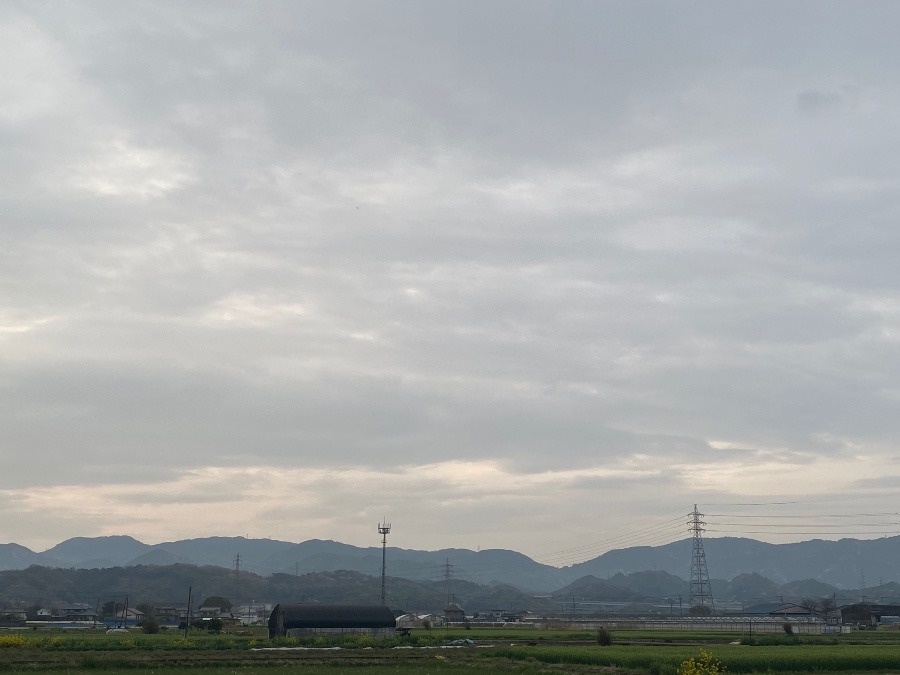 今朝の空♡