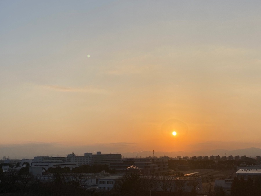 今日の夕陽