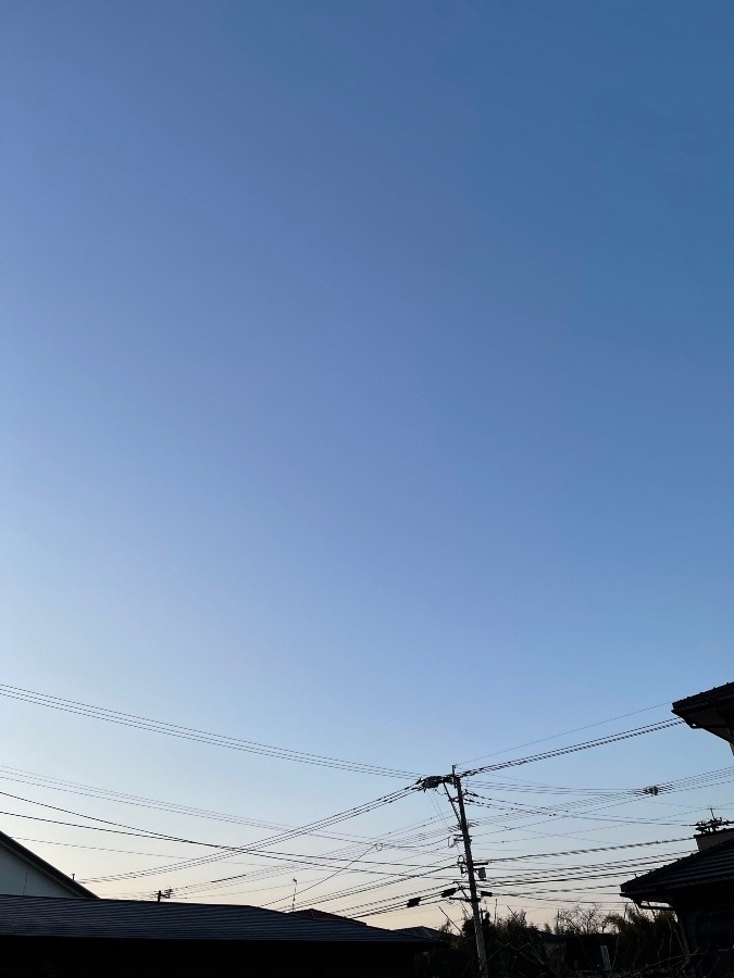 家からの空