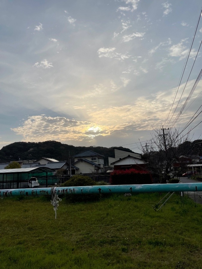 7時の空